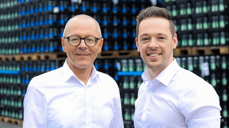 Stiftsquelle-Geschäftsführer Michael und Sebastian Brodmann