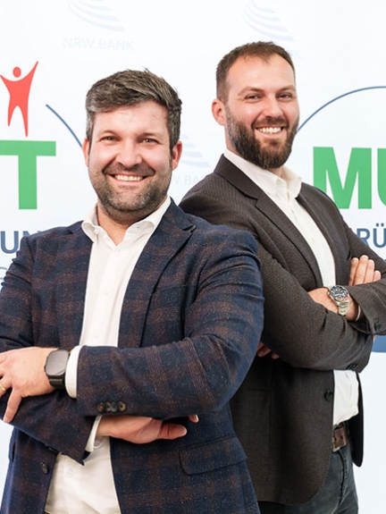 Porträt der Nominierten für MUT – DER GRÜNDUNGSPREIS NRW 2025 Nanocoat