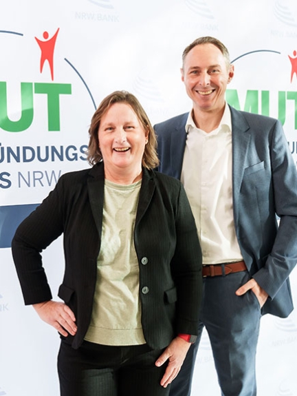 Porträt der Nominierten für MUT – DER GRÜNDUNGSPREIS NRW 2025 Pete Technologies