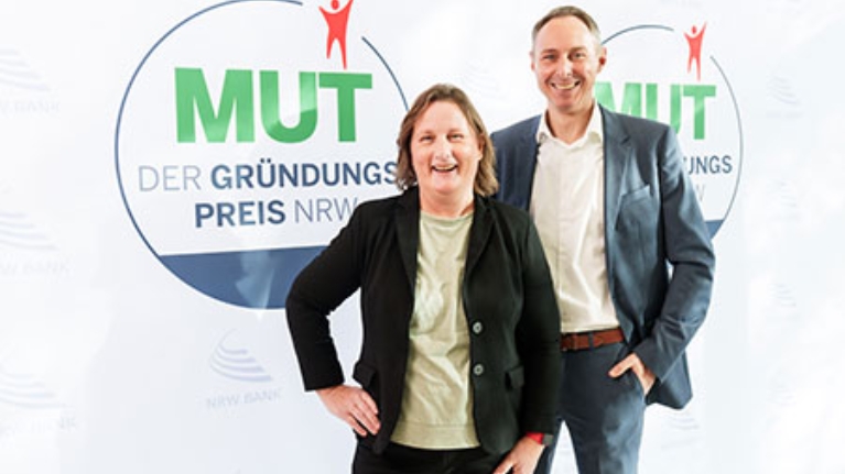 Porträt der Nominierten für MUT – DER GRÜNDUNGSPREIS NRW 2025 Pete Technologies