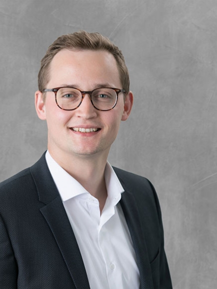Portrait von Phillip Leidig aus dem Venture-Capital-Team der NRW.BANK