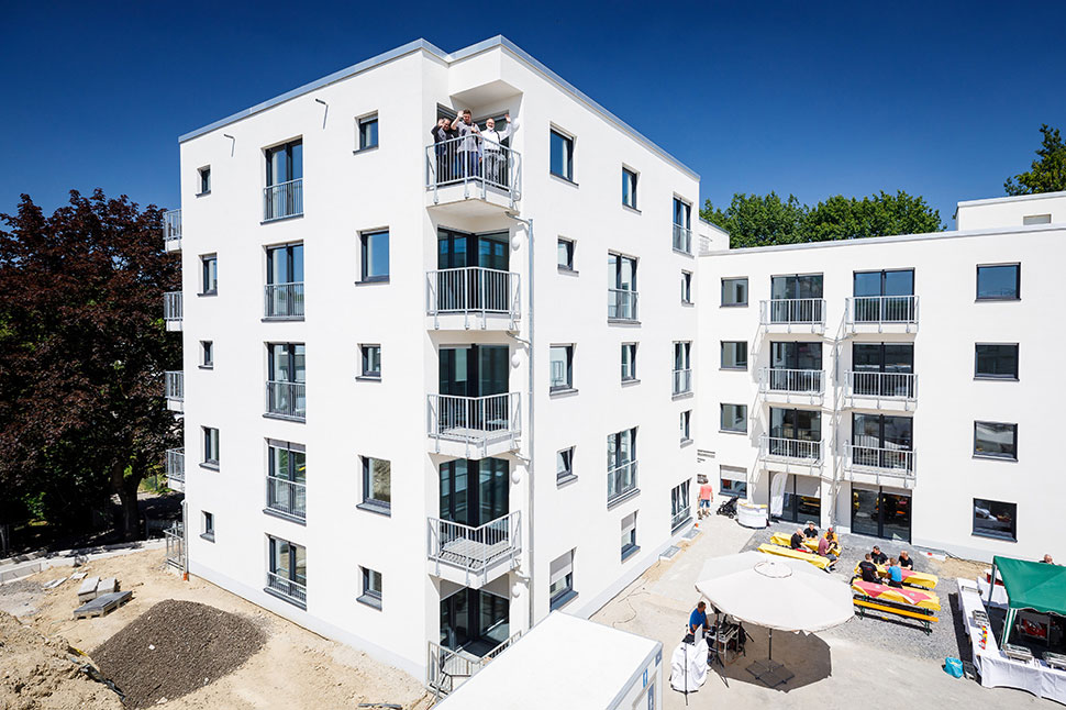 Neubau im Parkquartier Königsborn.
